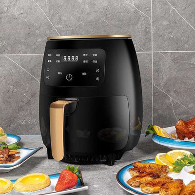 المقلاة الهوائية الرقمية الكهربائية للطبخ الصحي للدجاج 6L في الجهد V 111V-240V