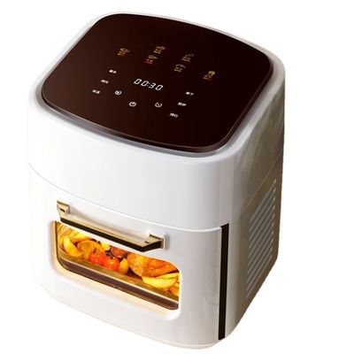 1201W-1500W التيار التجاري طباخ الهواء الرقمي 12L 15L بدون زيت مع رف صغير