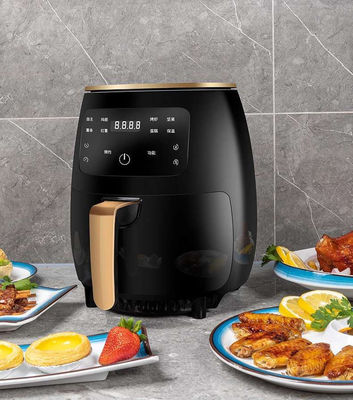 2L 3L 3.5L 4.5L 5L 5.5L 7L 7.7L 8L 10L 12L طباخ الهواء الكهربائي الرقمي لموردين OEM / ODM