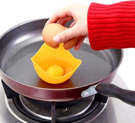 كؤوس صيد البيض السيليكونية لأدوات الميكروويف وعاء الطهي عينة عينة مجانية أدوات البيض