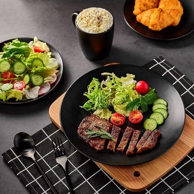 الحياة الرائعة الطاولة البورسلين السيراميكية طعام العشاء الطبق ملعقة صحن مجموعة المنزل
