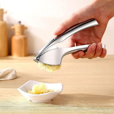 الصلب المقاوم للصدأ سبيكة الزنك اليدوية عصابة الثوم الصمغ اليدوي للطبخ أدوات المطبخ