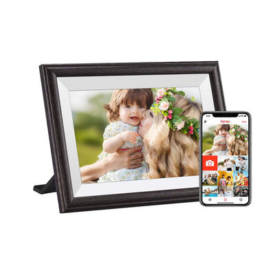 إمدادات بكميات كبيرة 10 بوصة 16 غرام WiFi LCD Cloud Video Download Frameo إطار صورة رقمية