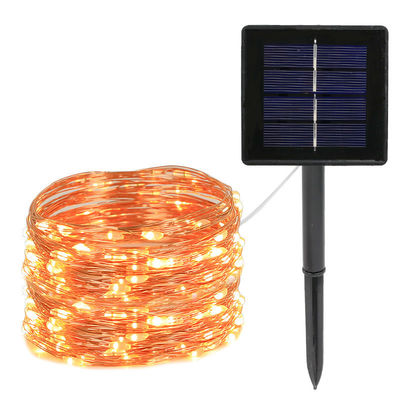 أضواء حبل زفاف عيد الميلاد 7-102m مقاومة للماء بطارية بيضاء دافئة / USB / تعمل بالطاقة الشمسية