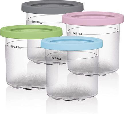 4 حاويات من الآيس كريم 600ML لسلسلة NC299AMZ NC300s قابلة لإعادة الاستخدام وصديقة للبيئة