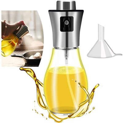 زجاجة زيت مريحة ودائمة رذاذ 165ml زجاج زيت رذاذ زجاجة لطهي السلطة الشواء