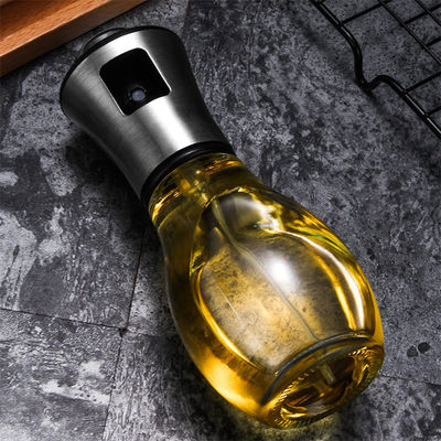 زجاجة زيت مريحة ودائمة رذاذ 165ml زجاج زيت رذاذ زجاجة لطهي السلطة الشواء