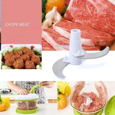 أداة تقطيع الخضروات يدوياً طاحونة لحوم مزج السلطة مع غطاء