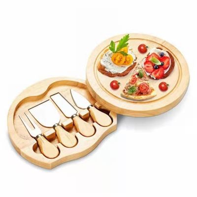 22.5*22.5*3.5cm خشب الخيزران الجبن مجموعة لOEM/ODM مدعومة