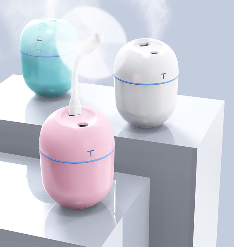 220ml المزيل الموجات فوق الصوتية مرطبة الهواء مع مصباح ليلي LED و USB الرائحة Diffuser
