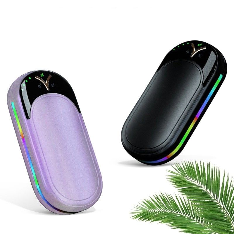 2023 تصميم مذهل C307 ميني USB شحن دافئ يد لغرفة النوم وبنك الطاقة المحمول